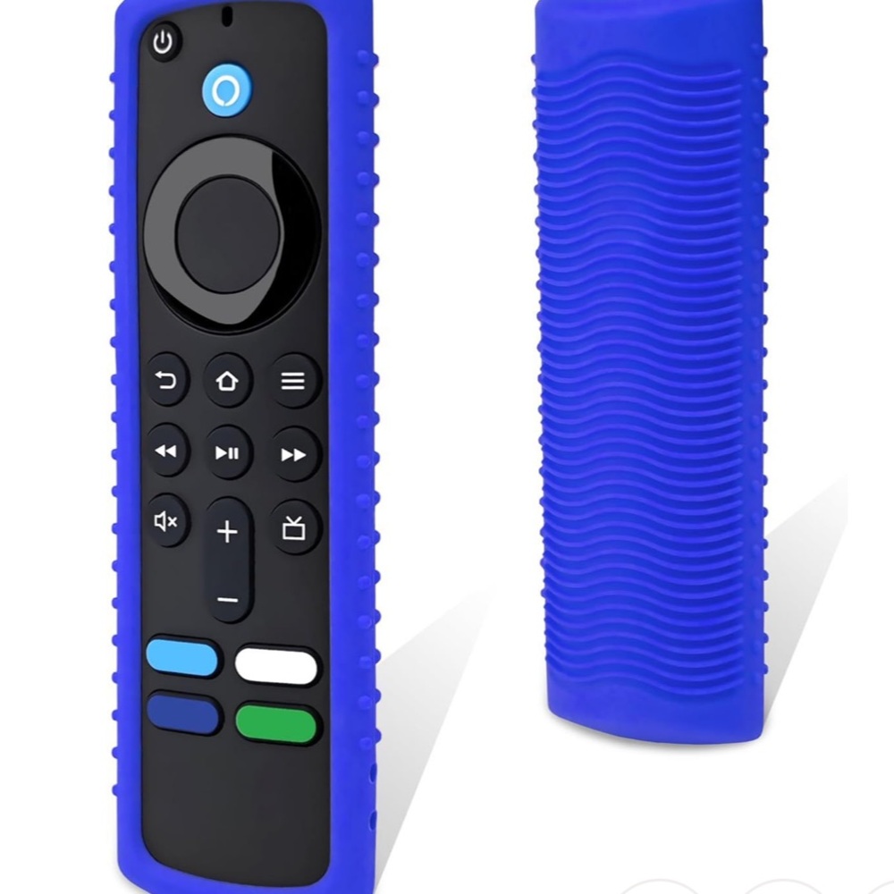 Silicone Protective Cover for Fire TV Stick Remote - Blue